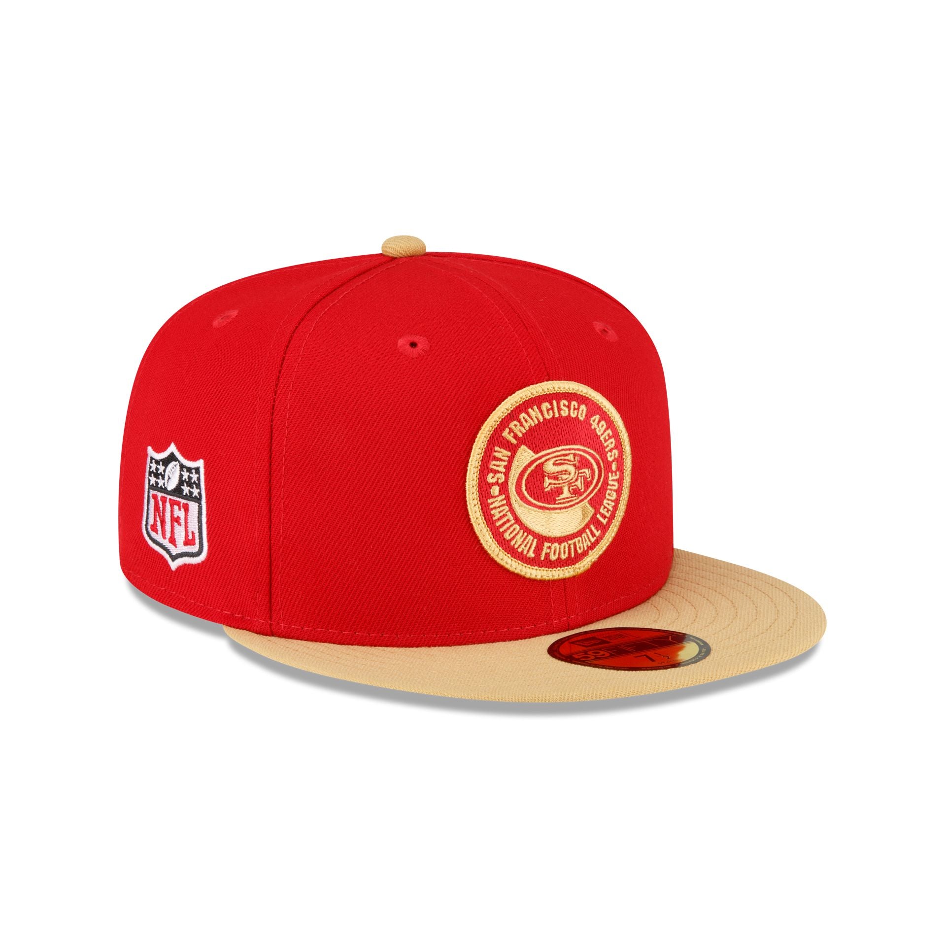 Men's St. Louis City SC New Era Red Patch 59FIFTY Fitted Hat