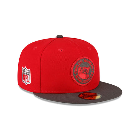 Tampa Bay Buccaneers 2023 Sideline Team Patch 59FIFTY Fitted Hat