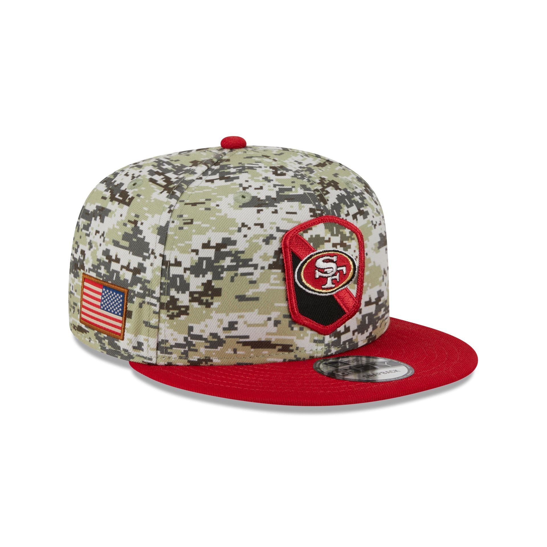 San Francisco 49ers COLOR-BLOCK BUCKET White-Gold-Red Hat