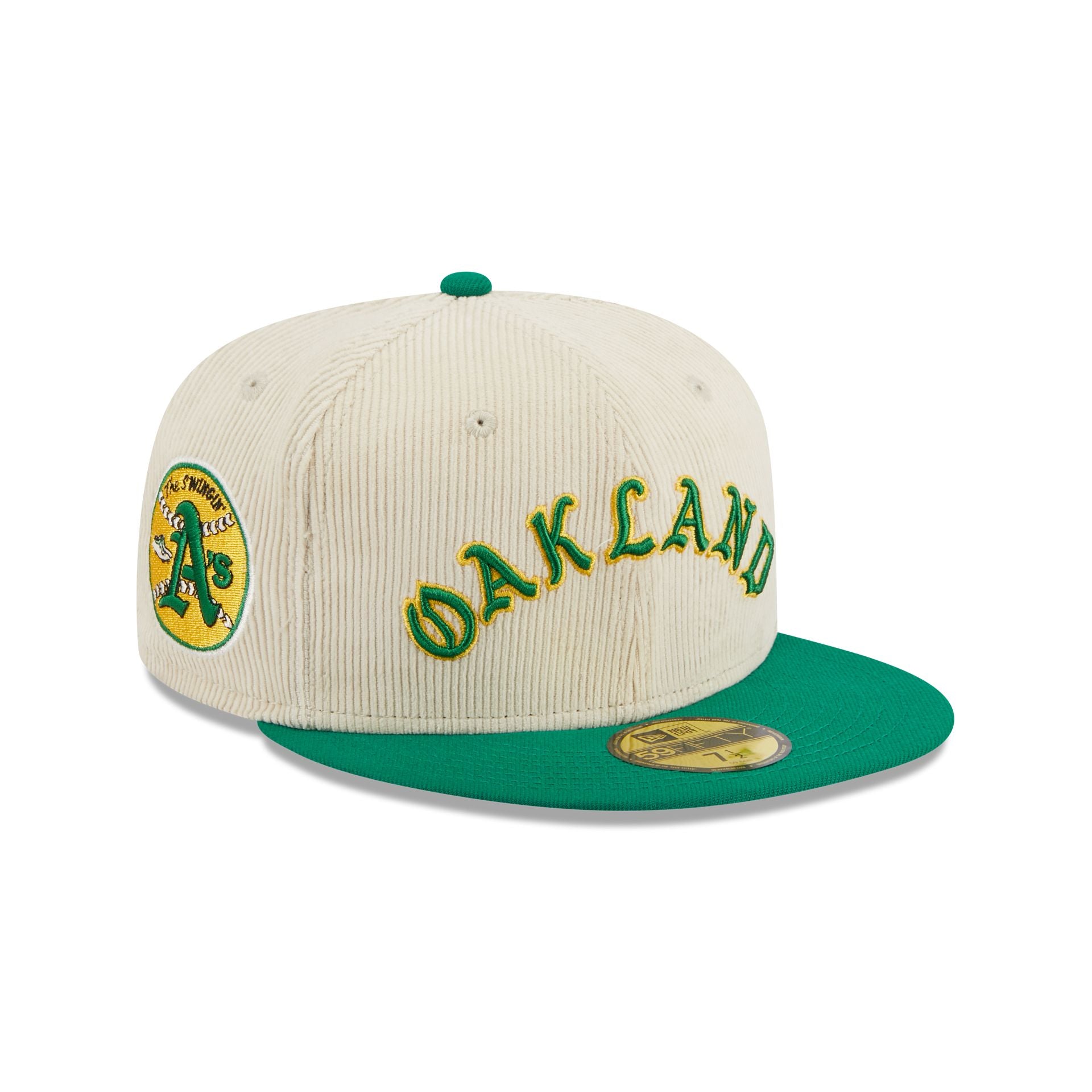 Oakland Athletics Cord Classic 59FIFTY Fitted Hat – New Era Cap