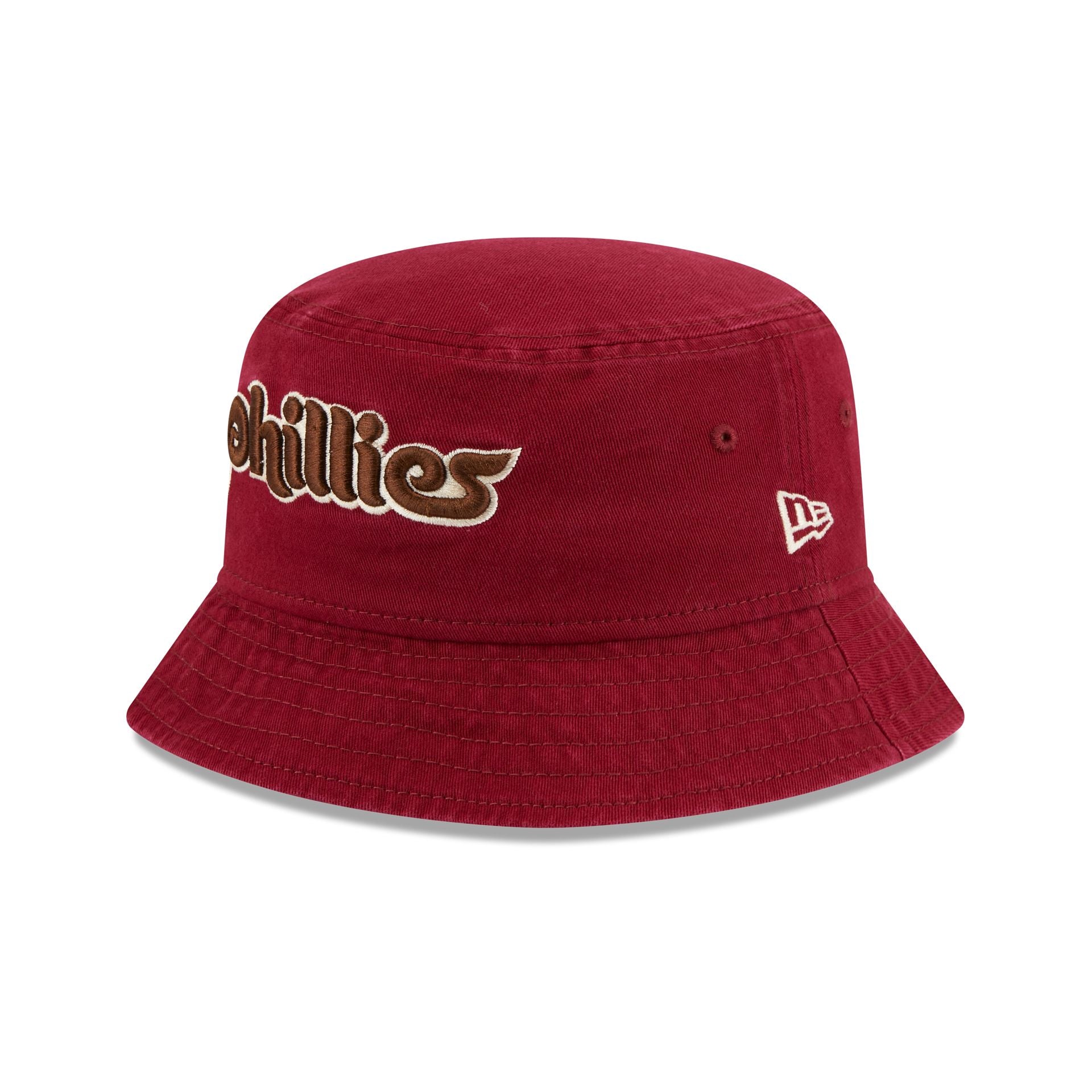 Philadelphia Phillies Plaid Bucket Hat, Blue - Size: S, MLB by New Era