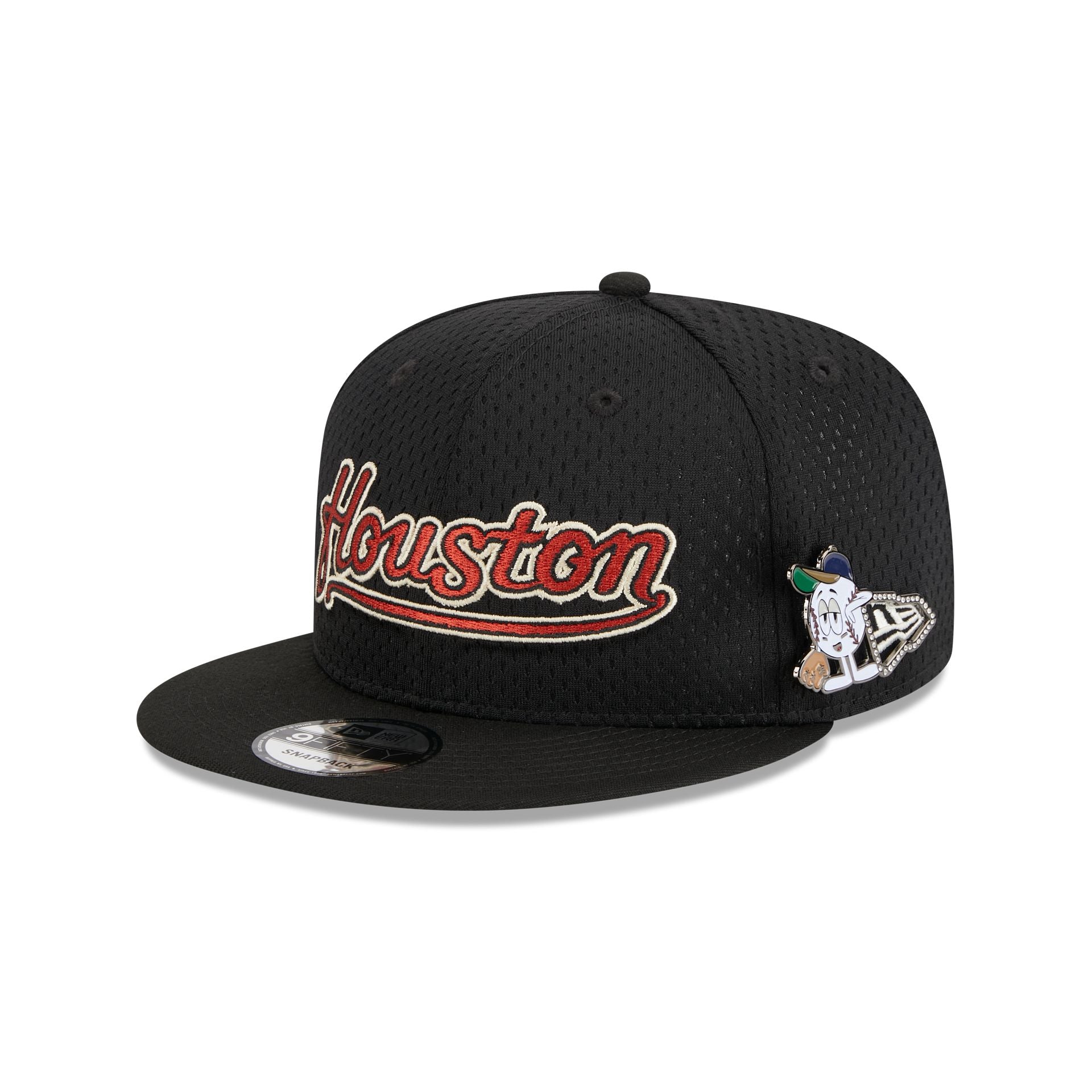 Houston Astros Post-Up Pin 9FIFTY Snapback Hat – New Era Cap