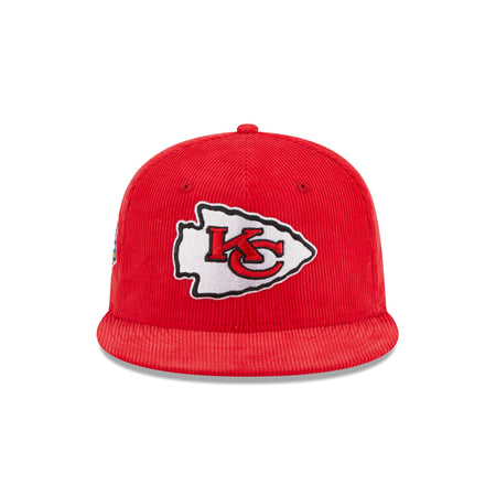 Kansas City Chiefs Throwback Corduroy 59FIFTY Fitted Hat