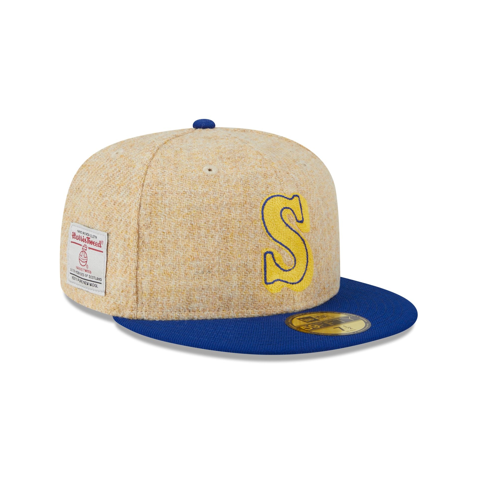 Seattle Mariners Harris Tweed 59FIFTY Fitted Hat – New Era Cap