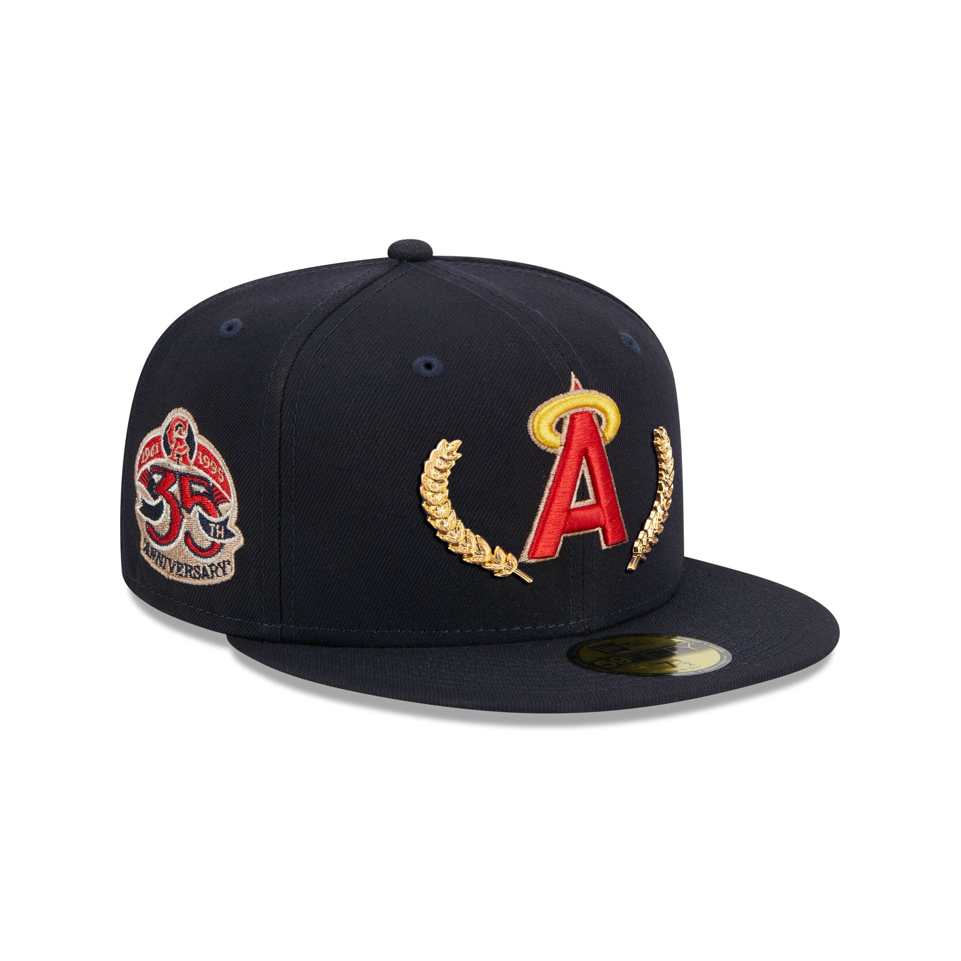 Los Angeles Angels Gold Leaf 59FIFTY Fitted Hat – New Era Cap
