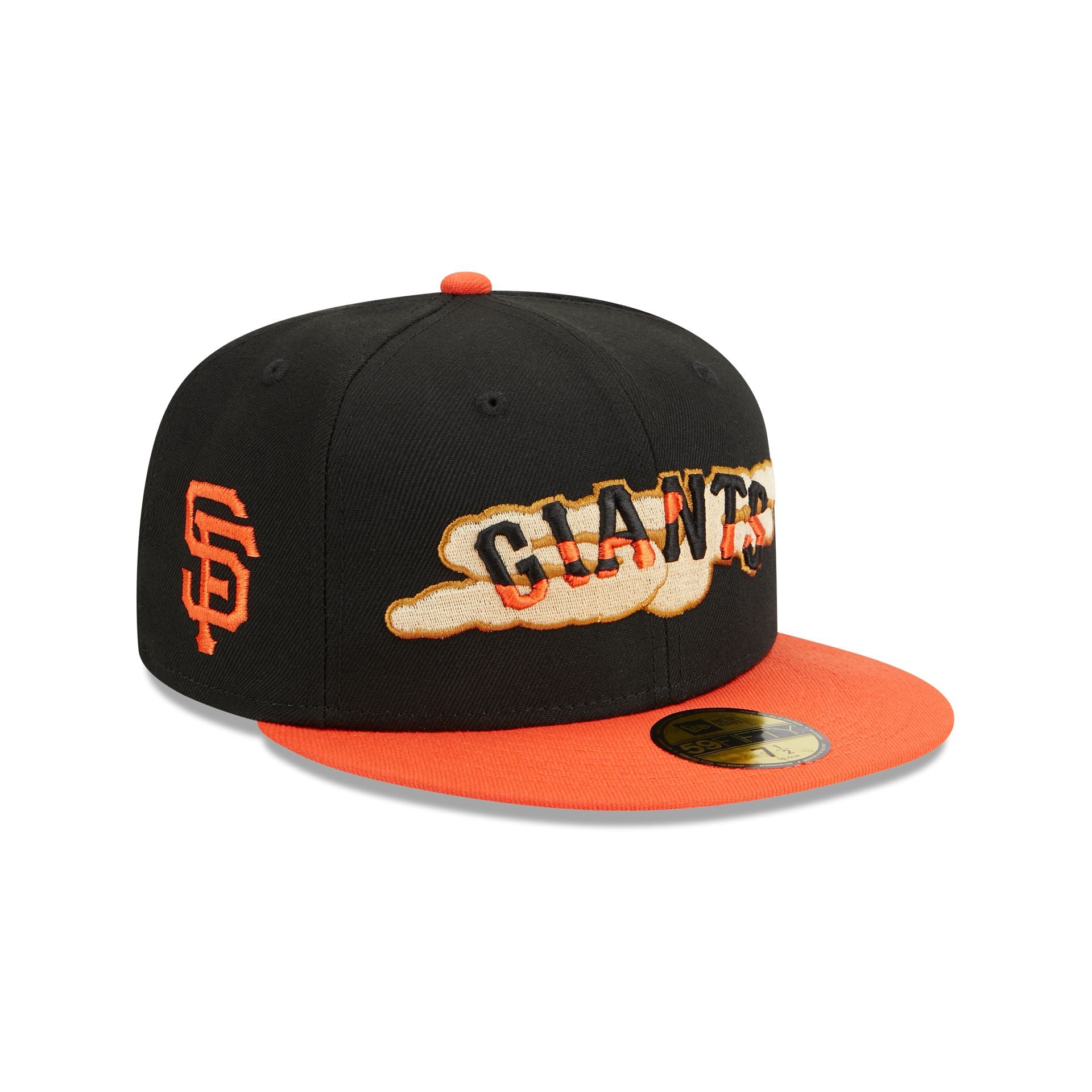 San Francisco Giants New Era 59FIFTY Fitted Hat - Orange/Black