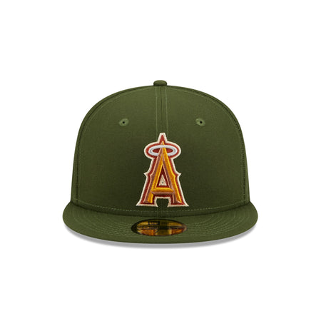 Los Angeles Angels Autumn Flannel 59FIFTY Fitted Hat