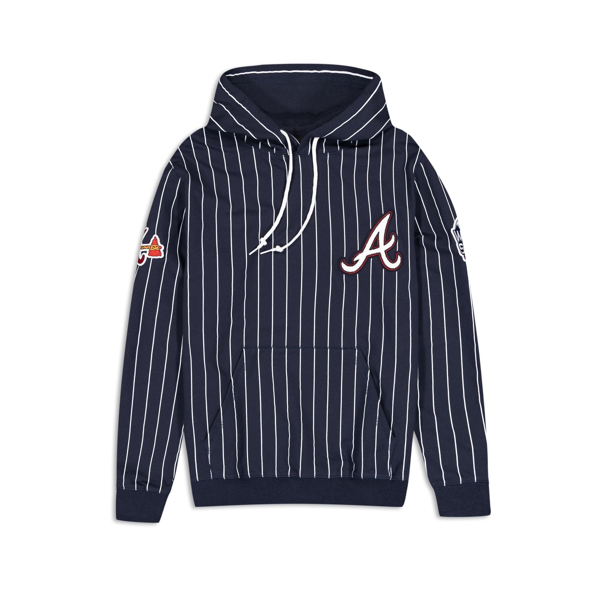 Atlanta Braves Logo Select Pinstripe Hoodie – New Era Cap