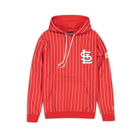 St. Louis Cardinals Logo Select Pinstripe Hoodie