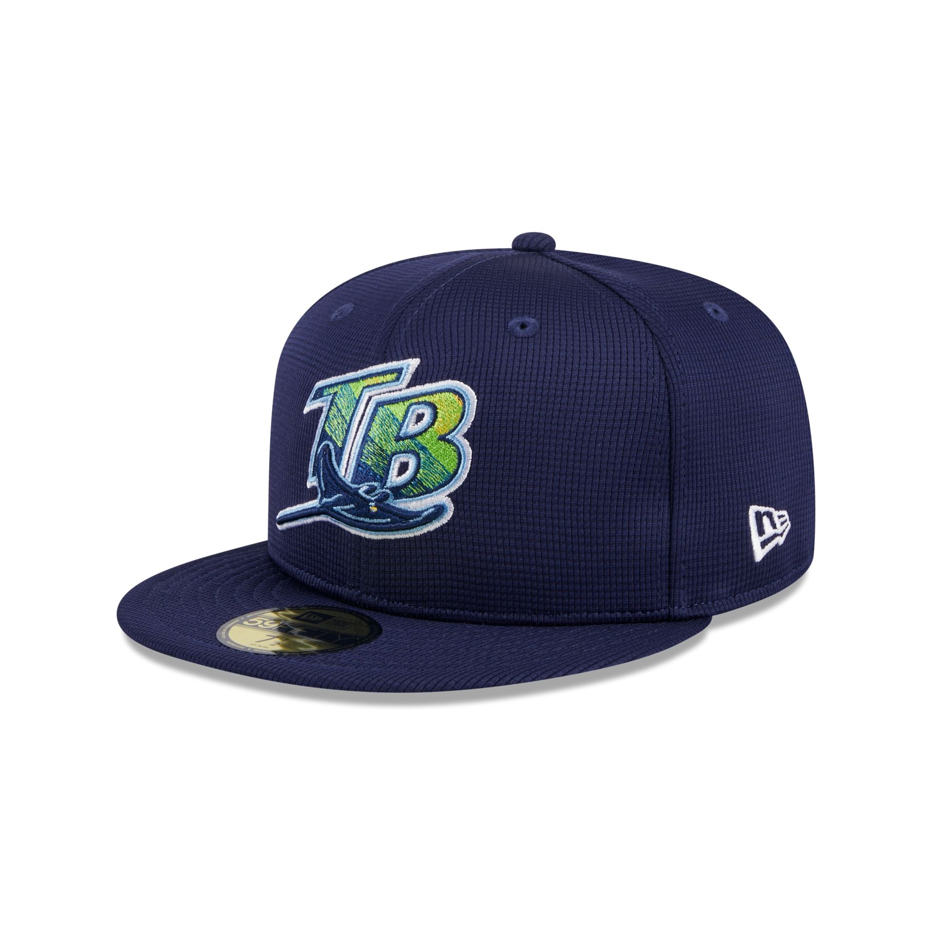 Men's New Era Navy Tampa Bay Rays 2024 Batting Practice 59FIFTY Fitted Hat