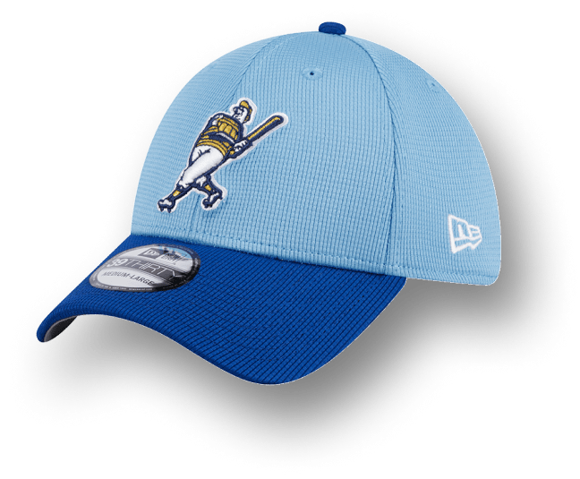 Milwaukee Brewers 2024 Batting Practice 39THIRTY Stretch Fit Hat