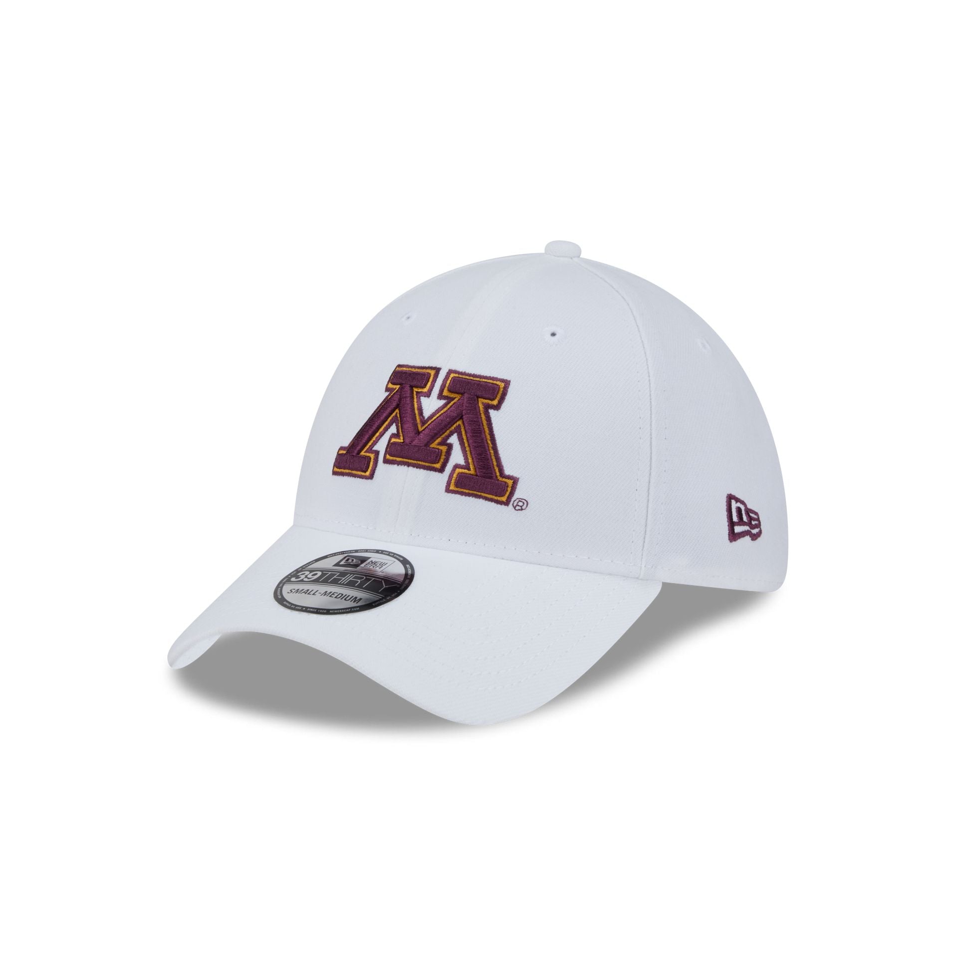 Minnesota Golden Gophers Optic White 39THIRTY Stretch Fit 