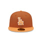 Los Angeles Dodgers Color Pack Earthy Brown 59FIFTY Fitted Hat