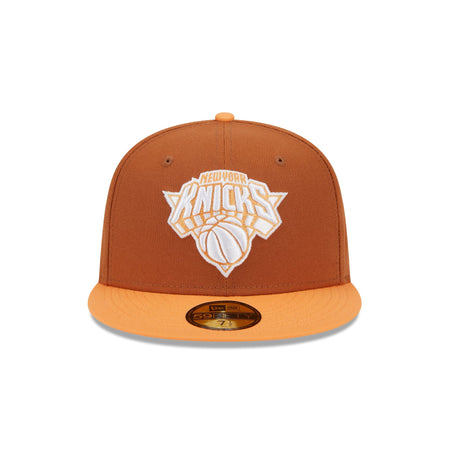 New York Knicks Color Pack Earthy Brown 59FIFTY Fitted Hat