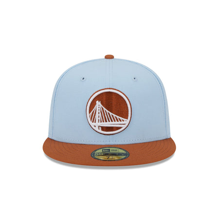 Golden State Warriors Color Pack Glacial Blue 59FIFTY Fitted Hat