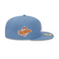 Atlanta Braves Color Pack Faded Blue 59FIFTY Fitted Hat