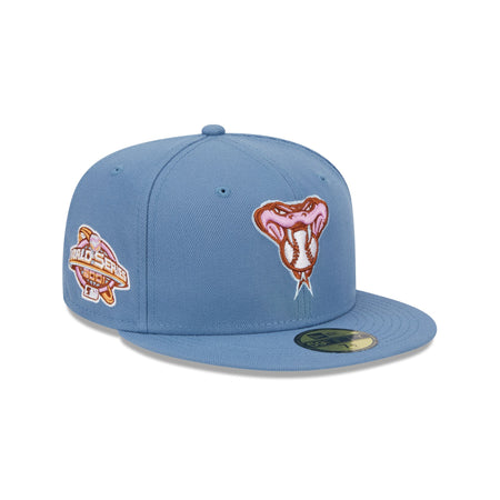 Arizona Diamondbacks Color Pack Faded Blue 59FIFTY Fitted Hat
