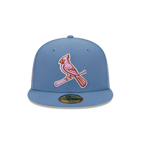 St. Louis Cardinals Color Pack Faded Blue 59FIFTY Fitted Hat