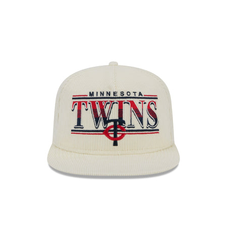 Minnesota Twins Throwback Corduroy Golfer Hat
