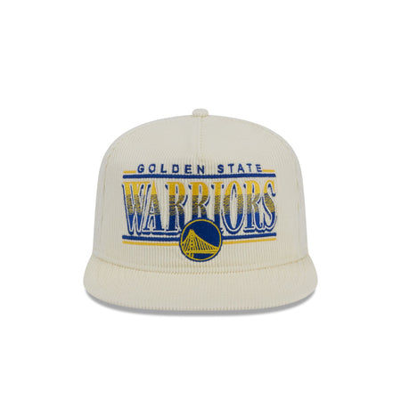 Golden State Warriors Throwback Corduroy Golfer Hat
