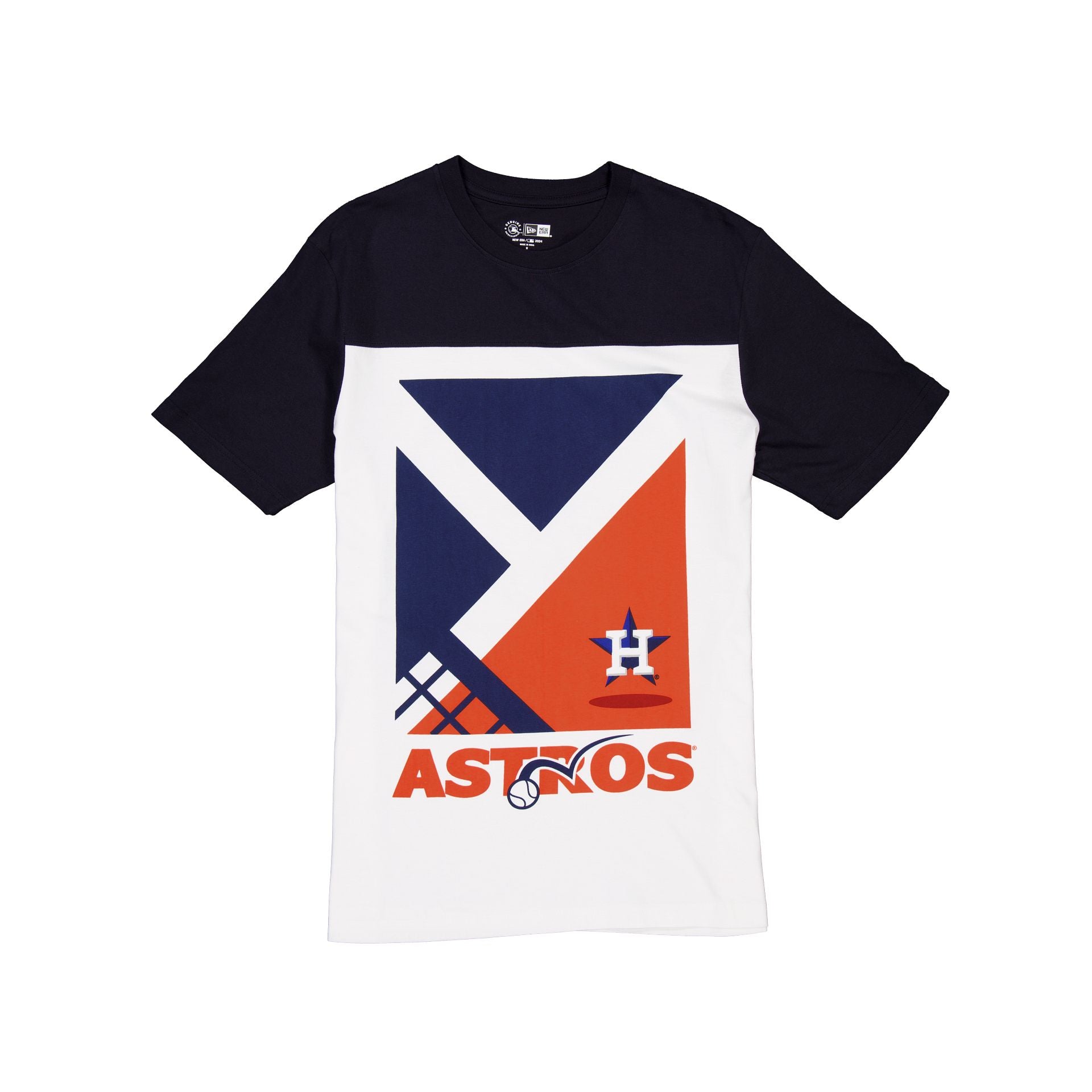 Houston Astros Court Sport T-Shirt - Size: M, MLB by New Era
