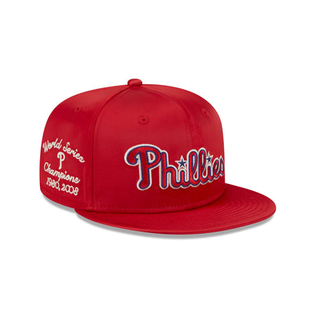 Philadelphia Phillies Satin Script 9FIFTY Snapback Hat
