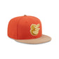 Baltimore Orioles Autumn Wheat 9FIFTY Snapback Hat