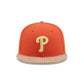Philadelphia Phillies Autumn Wheat 9FIFTY Snapback Hat
