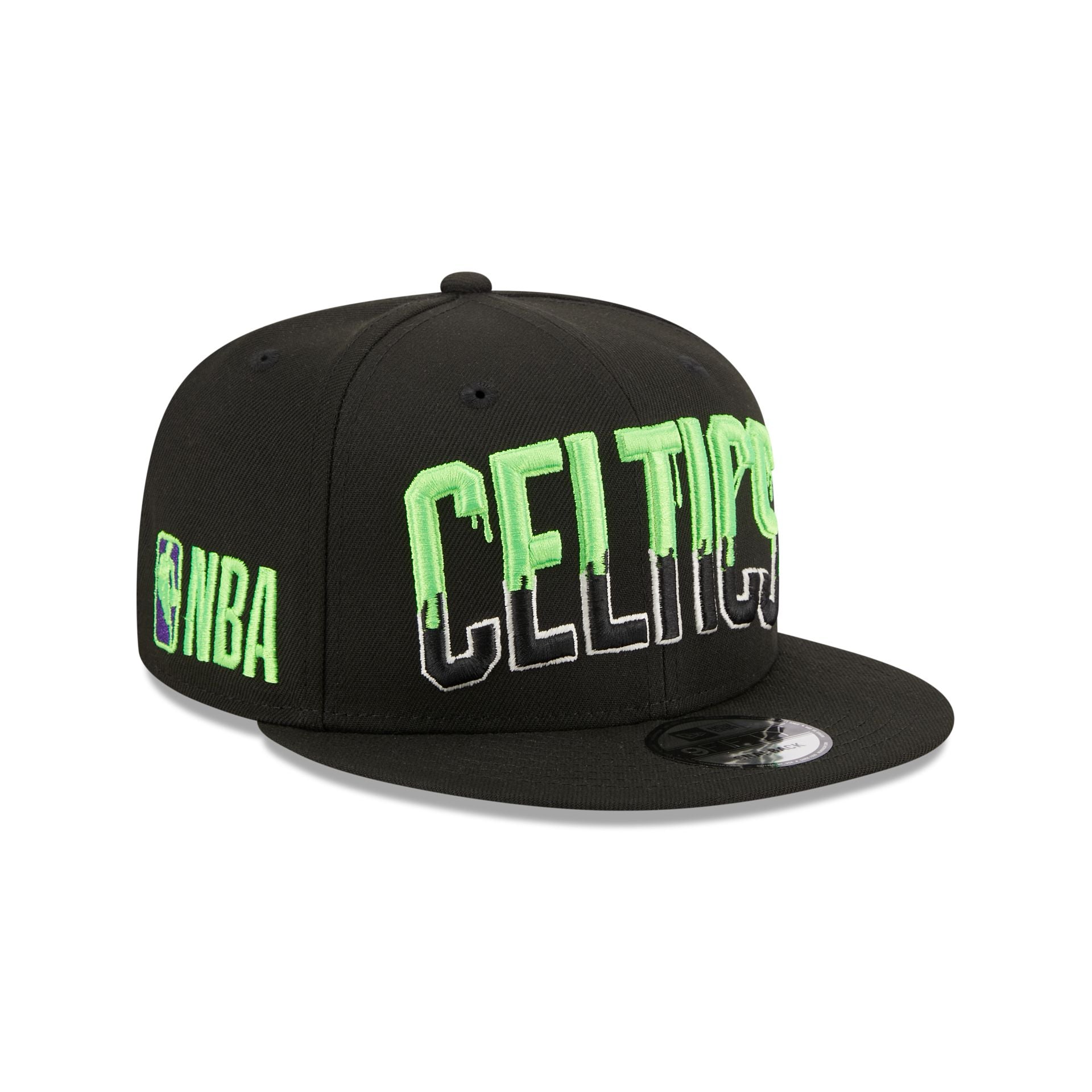 Men's New Era Gray Boston Celtics The Golfer Corduroy 9FIFTY Snapback Hat