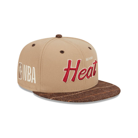Miami Heat Traditional Check 9FIFTY Snapback Hat