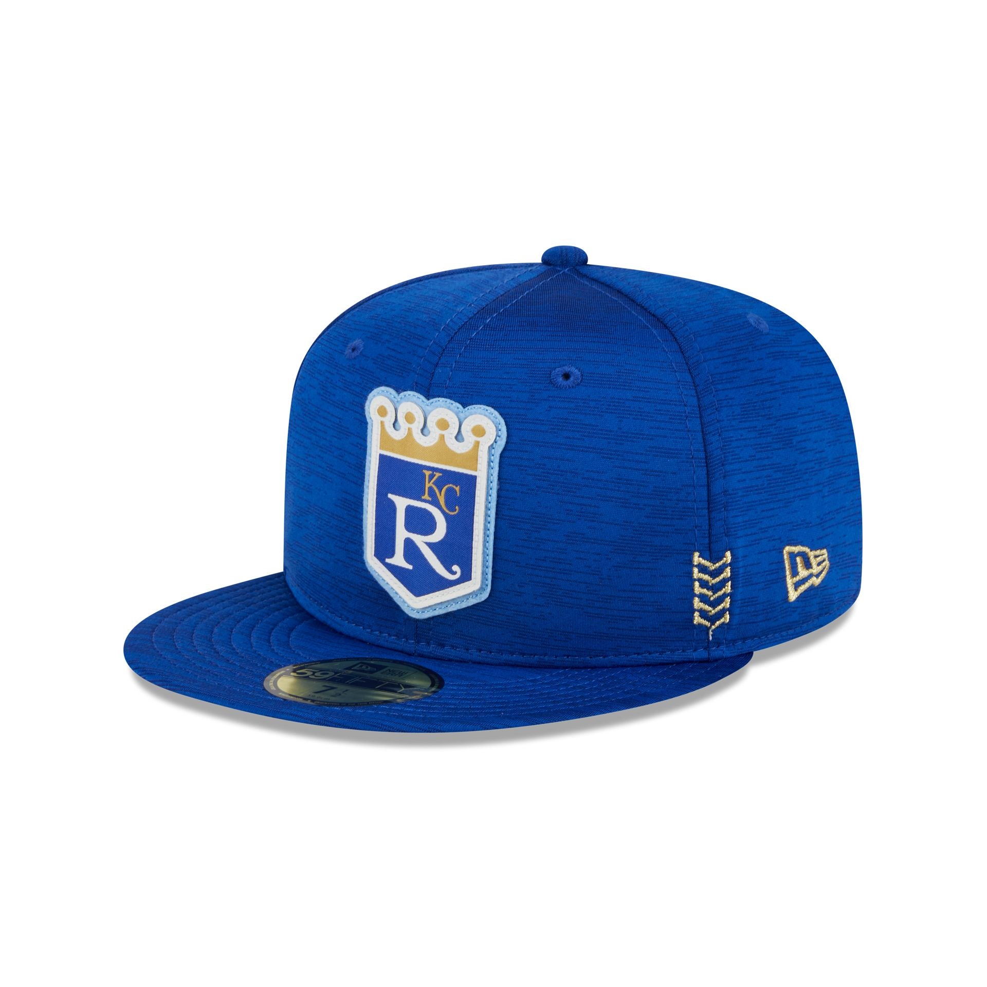 Blue kc fitted hat Clearance