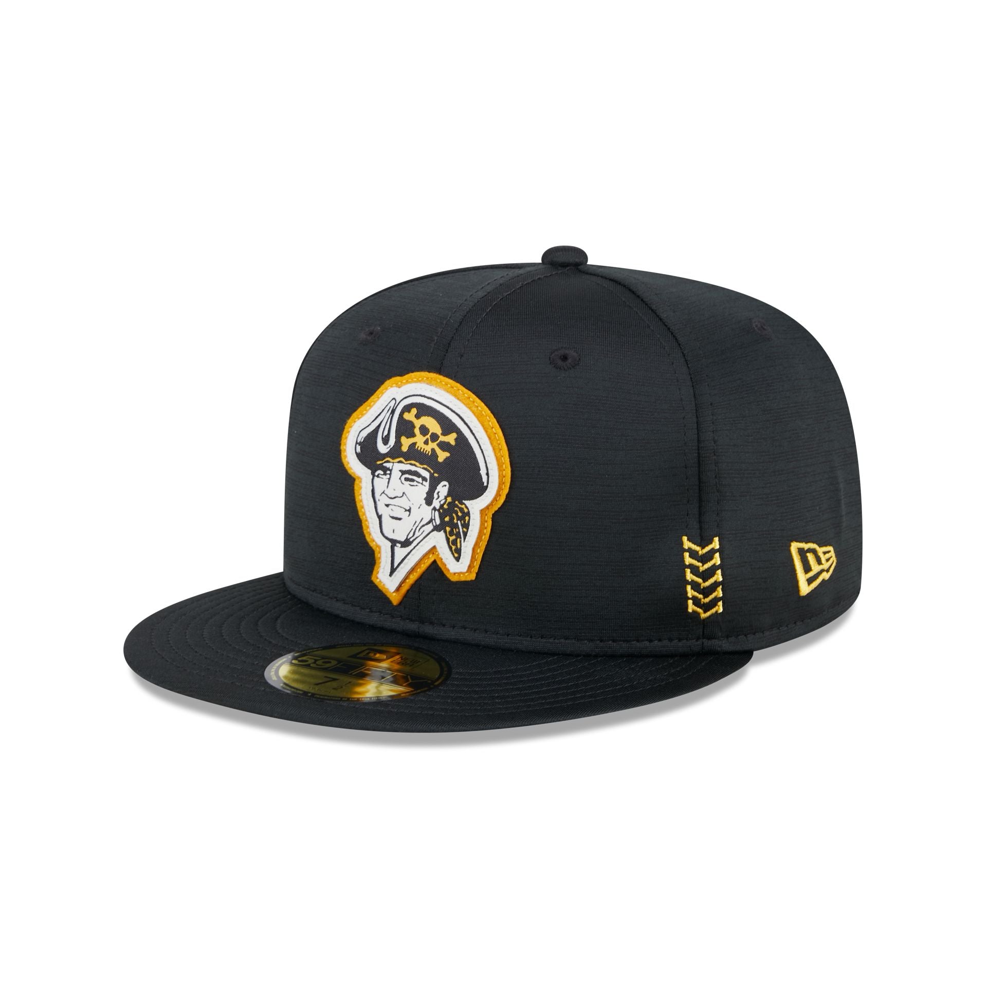 Casquette ajustée 59FIFTY en jersey noir des Pittsburgh Pirates New Era pour homme Casquette ajustée 59FIFTY en jersey noir des Pittsburgh Pirates New Era pour homme