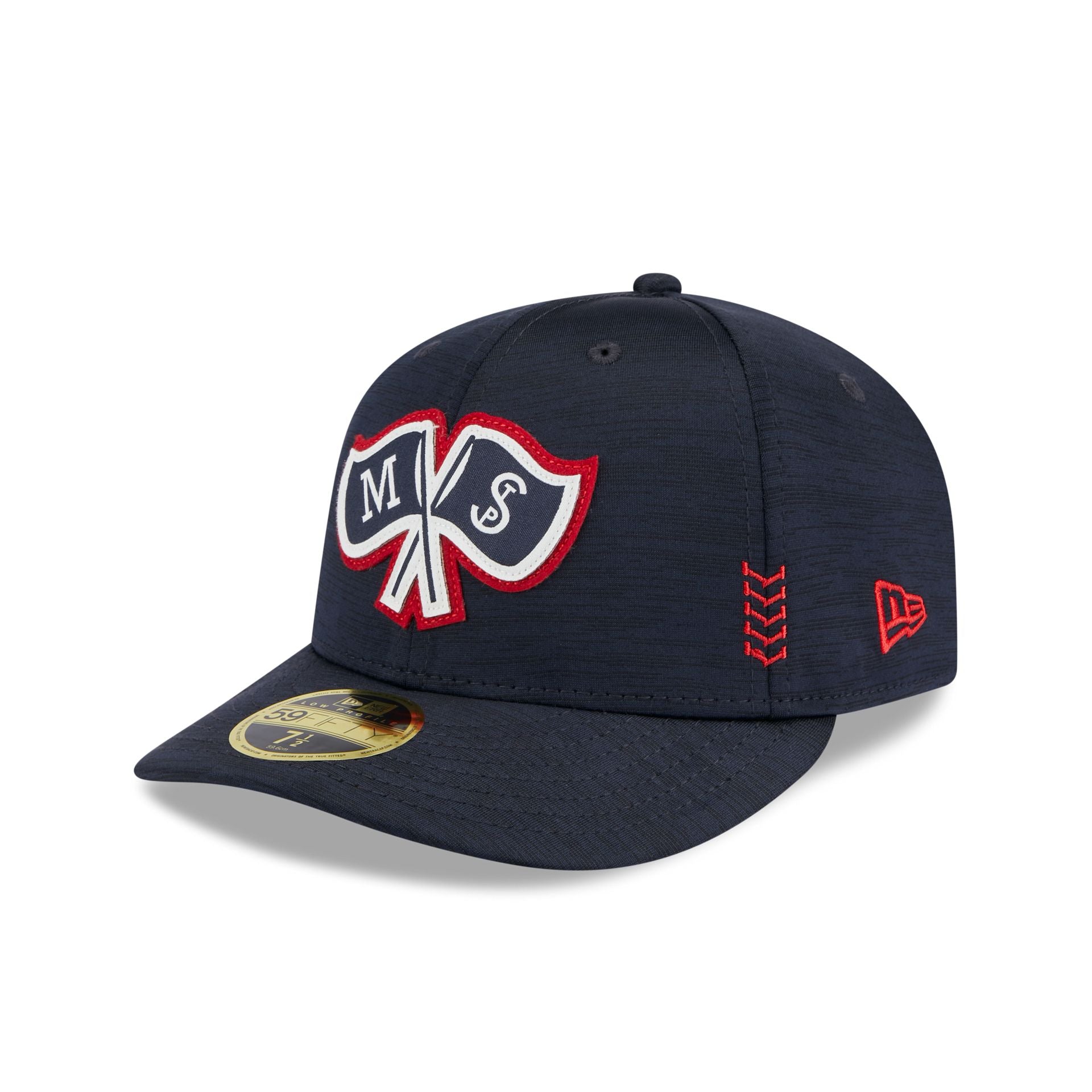 Men's New Era Navy Minnesota Twins 2024 Clubhouse Low Profile 59FIFTY Fitted Hat