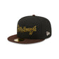 Pittsburgh Pirates Chocolate Visor 59FIFTY Fitted Hat