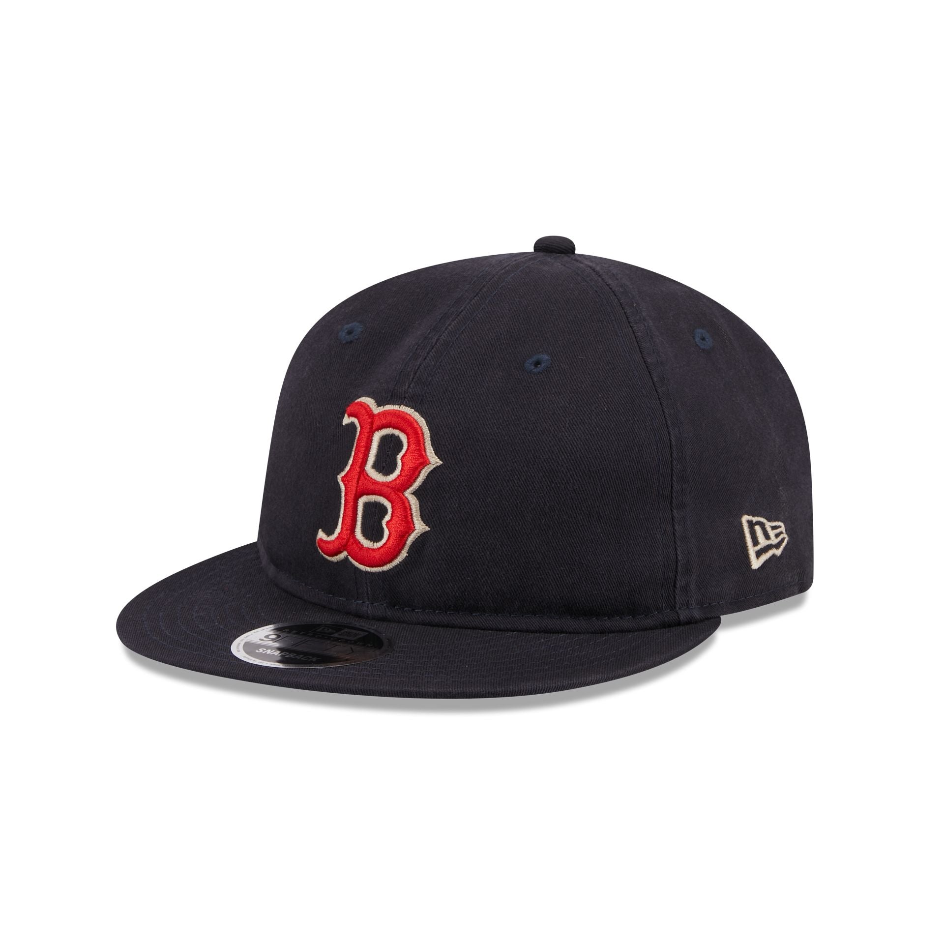 Boston Red Sox Shadow Pack Retro Crown 9FIFTY Snapback Hat, Blue, MLB by New Era