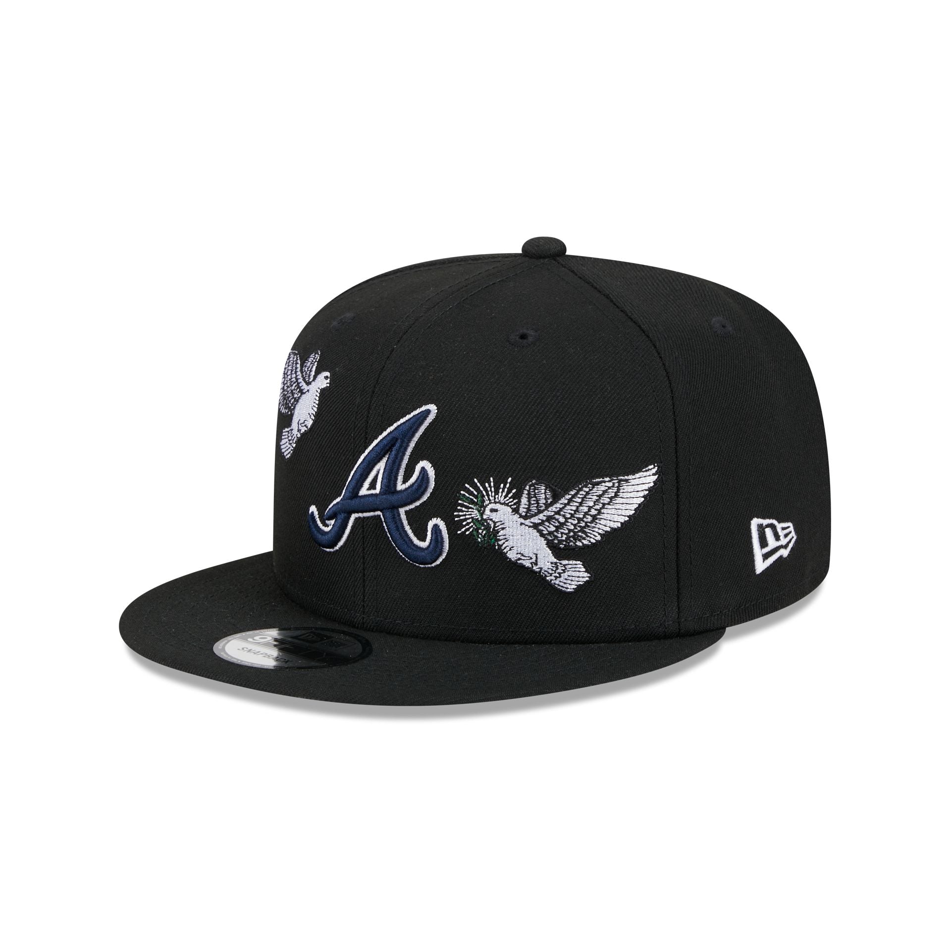 Atlanta Braves Peace 9FIFTY Snapback Hat