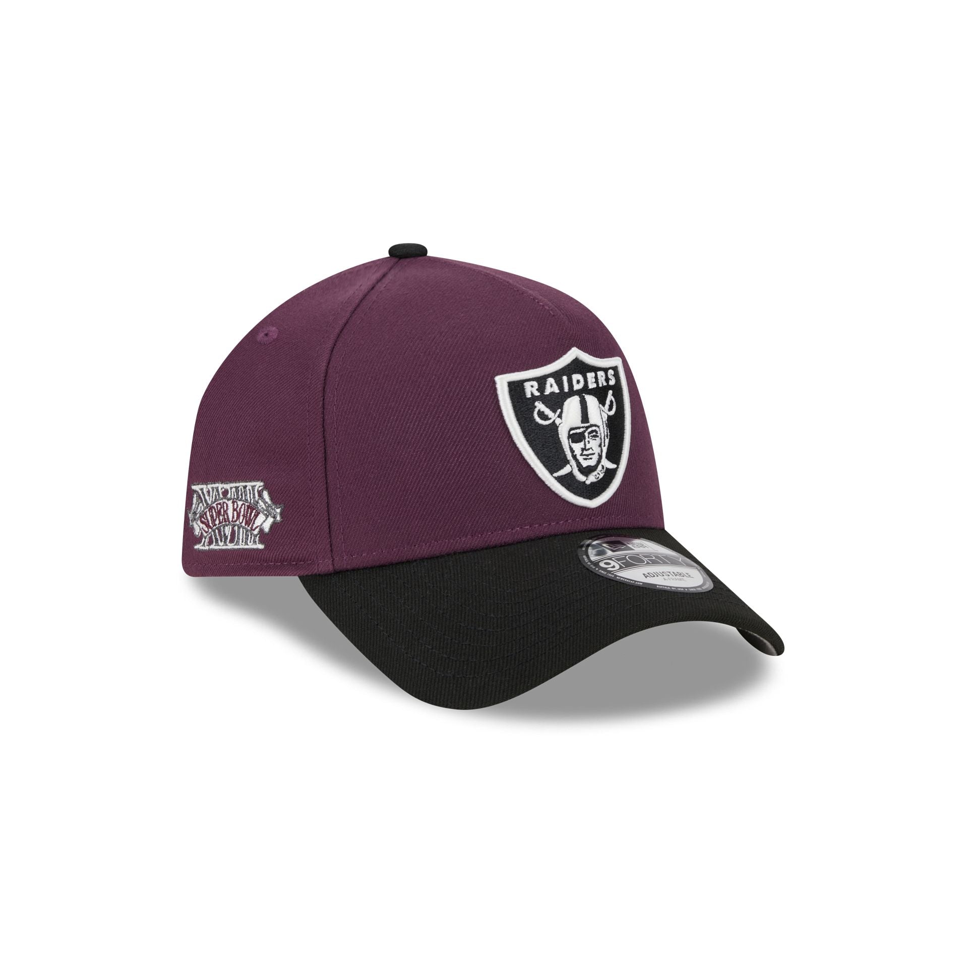 New Era Black Las Vegas Raiders 2023 NFL Draft 9FORTY Adjustable Hat