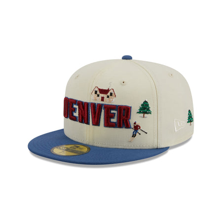 Denver Nuggets Snowbound 59FIFTY Fitted Hat