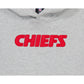 Kansas City Chiefs Gray Logo Select Women's Hoodie