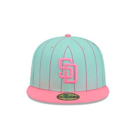 San Diego Padres Throwback Pinstripe 59FIFTY Fitted Hat