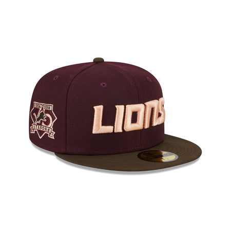 Detroit Lions Berry Chocolate 59FIFTY Fitted Hat