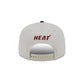 Miami Heat Mauve Visor 9FIFTY Snapback Hat