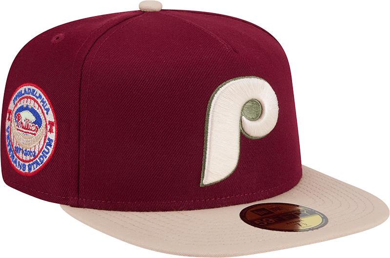Philadelphia Phillies Canvas 59FIFTY A-Frame Fitted Hat