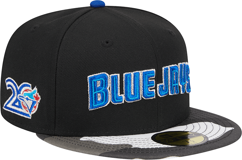 Toronto Blue Jays Metallic Camo 59FIFTY Fitted Hat
