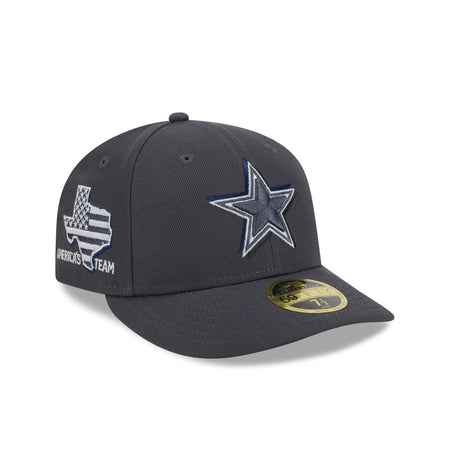 Dallas Cowboys 2024 Draft Low Profile 59FIFTY Fitted Hat