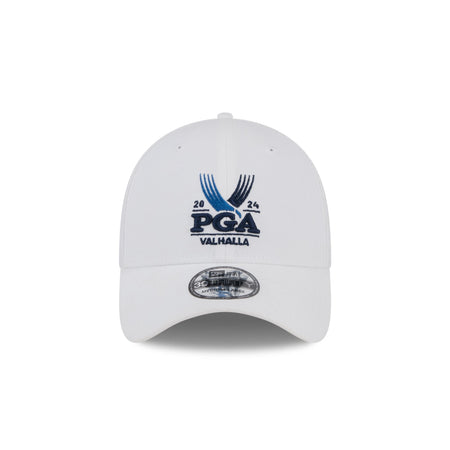 2024 PGA Championship Valhalla White 39THIRTY Stretch Fit Hat