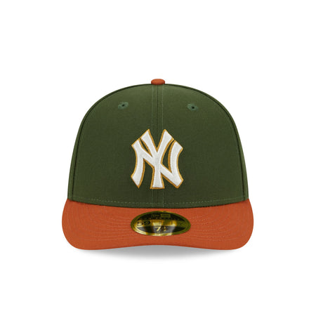 New York Yankees Scarlet Low Profile 59FIFTY Fitted Hat