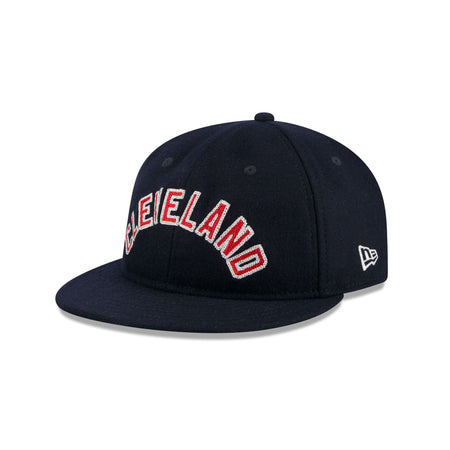 Cleveland Guardians Melton Wool Retro Crown 9FIFTY Adjustable Hat