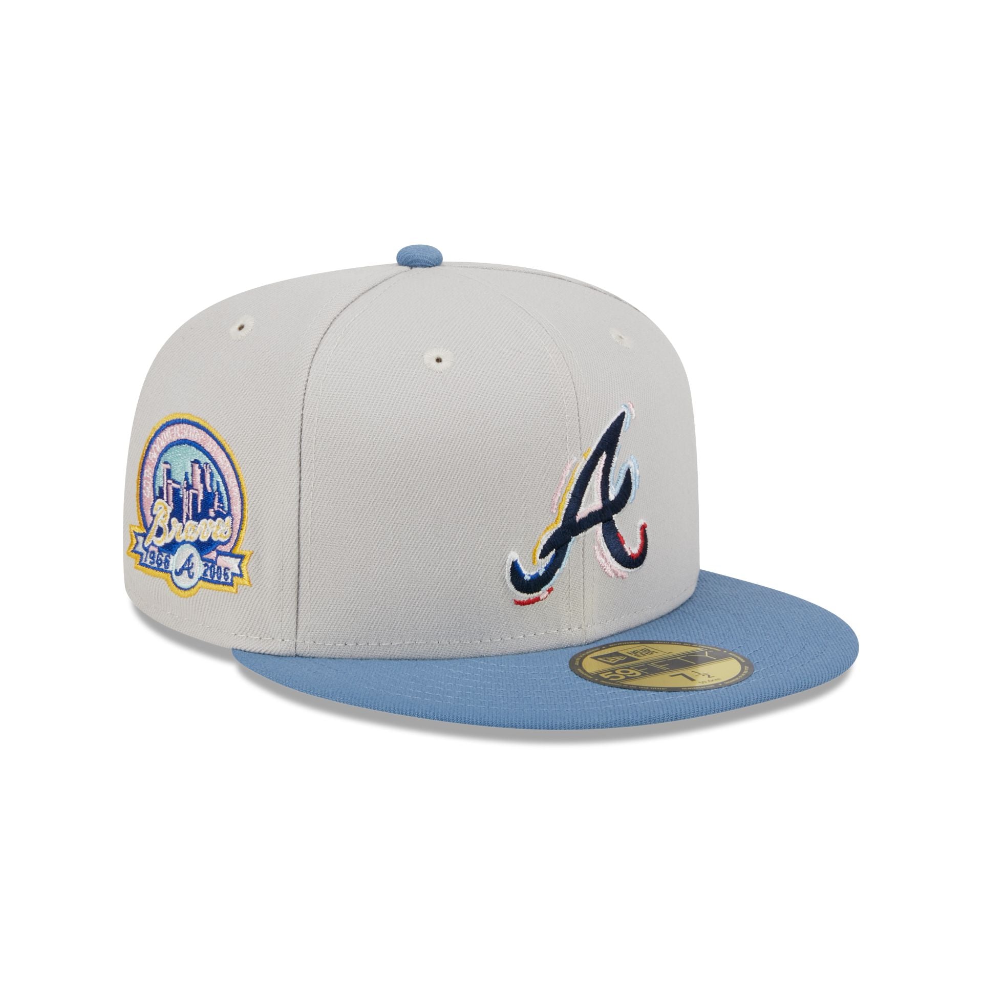 Atlanta Braves Color Brush 59FIFTY Fitted Hat – New Era Cap
