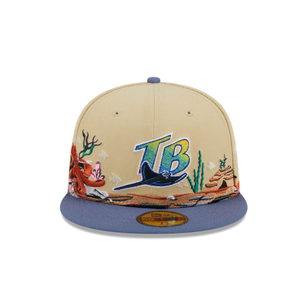 Tampa Bay Rays Team Landscape 59FIFTY Fitted Hat